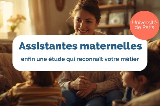 Assistantes maternelles : enfin une étude qui reconnaît votre métier
