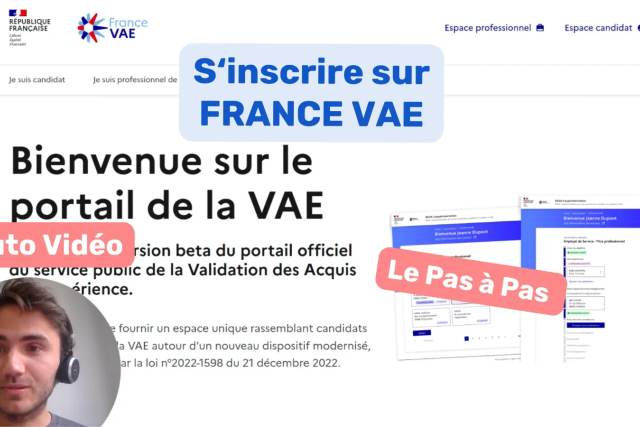 Inscription sur France VAE