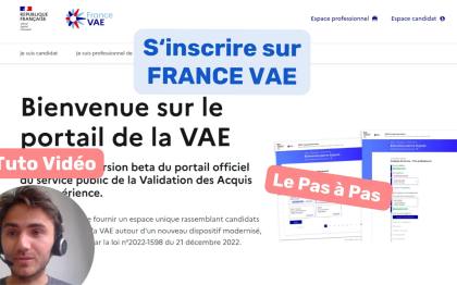 Inscription sur France VAE