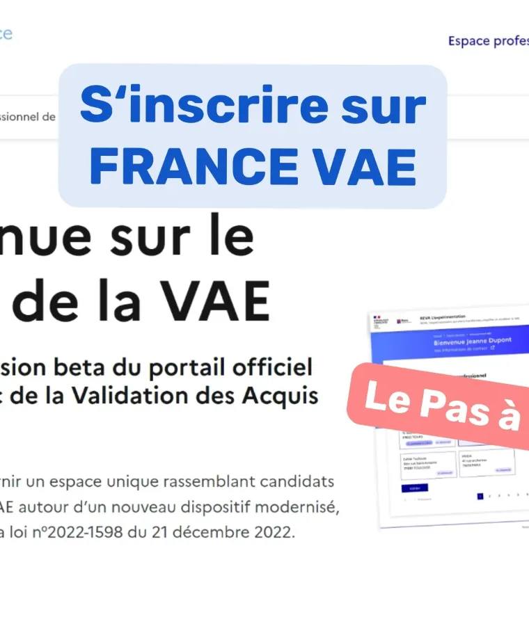 Inscription sur France VAE
