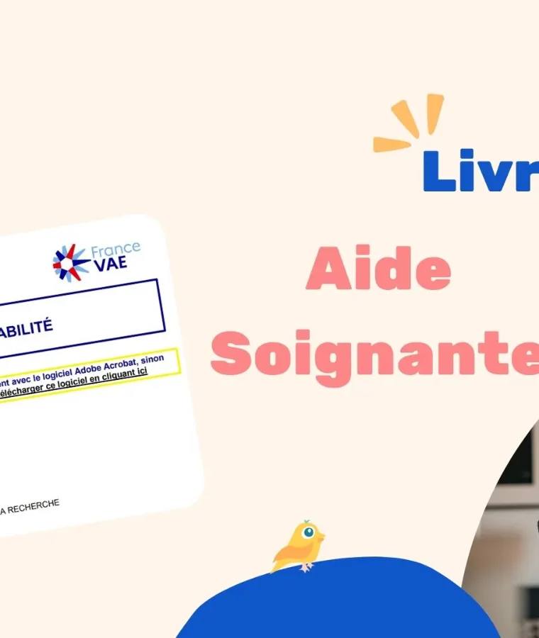 Le Livret 1 pour VAE Aide Soignant (DEAS)
