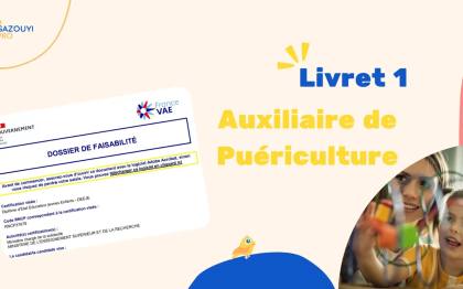 Télécharger Livret 1 VAE Auxiliaire de Puériculture 2025