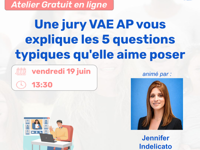 Une jury VAE AP vous explique les 5 questions typiques qu'elle aime poser
