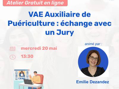 VAE Auxiliaire de Puériculture : échange avec un Jury
